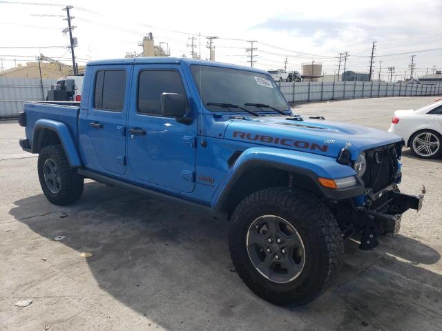 1C6JJTBMXNL183455 - 2022 JEEP GLADIATOR RUBICON BLUE photo 4