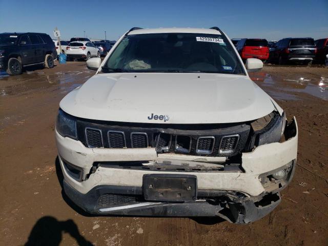 3C4NJCCB0KT788589 - 2019 JEEP COMPASS LIMITED WHITE photo 5