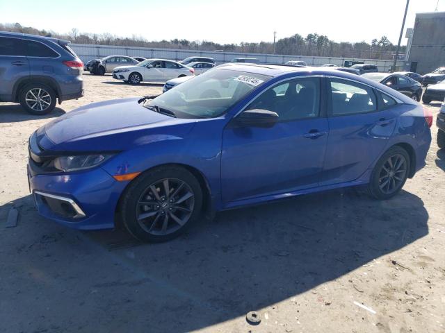 19XFC1F79LE014597 - 2020 HONDA CIVIC EXL BLUE photo 1