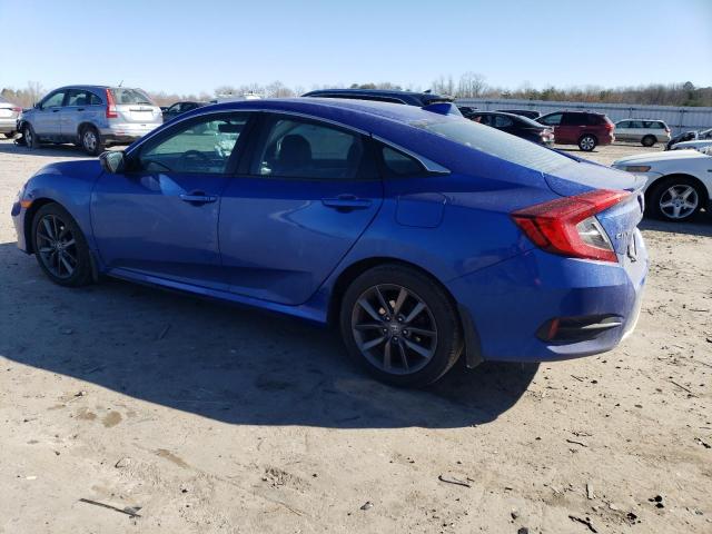 19XFC1F79LE014597 - 2020 HONDA CIVIC EXL BLUE photo 2