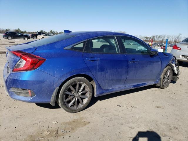 19XFC1F79LE014597 - 2020 HONDA CIVIC EXL BLUE photo 3