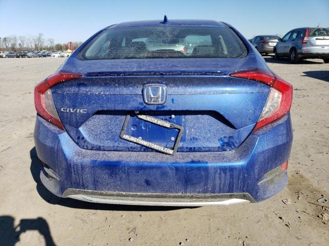 19XFC1F79LE014597 - 2020 HONDA CIVIC EXL BLUE photo 6