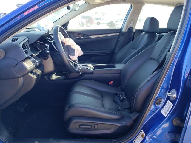 19XFC1F79LE014597 - 2020 HONDA CIVIC EXL BLUE photo 7