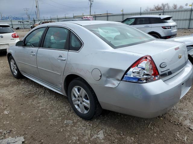 2G1WA5EN7A1231484 - 2010 CHEVROLET IMPALA LS SILVER photo 2