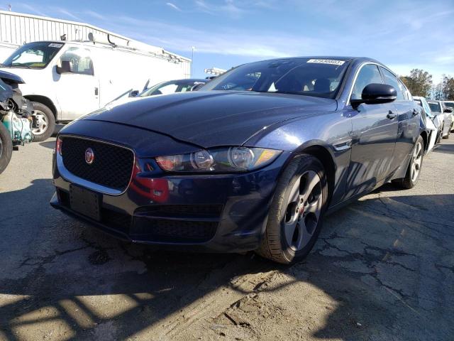 SAJAR4BG0HA967243 - 2017 JAGUAR XE BLUE photo 1