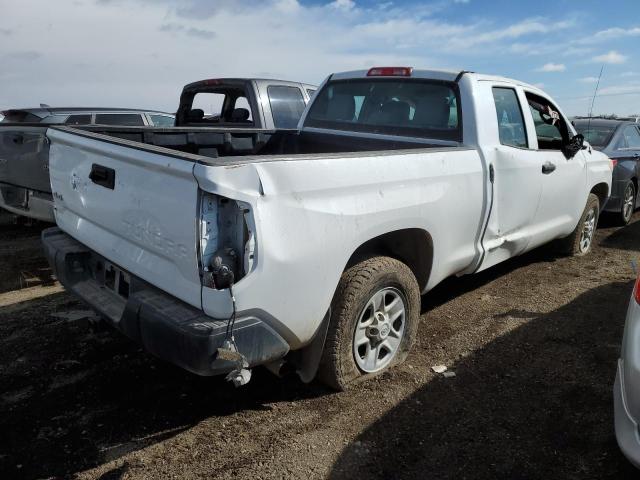 5TFUM5F14FX063461 - 2015 TOYOTA TUNDRA DOUBLE CAB SR/SR5 WHITE photo 3