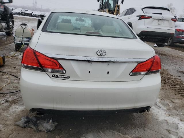 4T1BK3DB7CU440709 - 2012 TOYOTA AVALON BASE WHITE photo 6