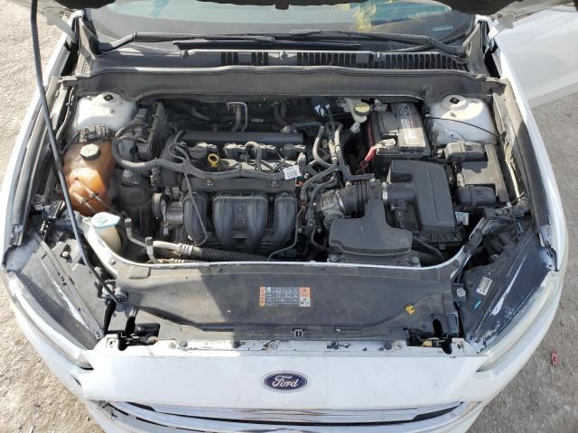 3FA6P0H73ER233410 - 2014 FORD FUSION SE WHITE photo 11