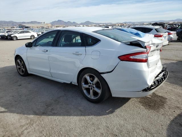 3FA6P0H73ER233410 - 2014 FORD FUSION SE WHITE photo 2