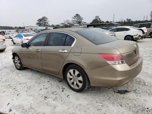 1HGCP26858A008345 - 2008 HONDA ACCORD EXL GOLD photo 2