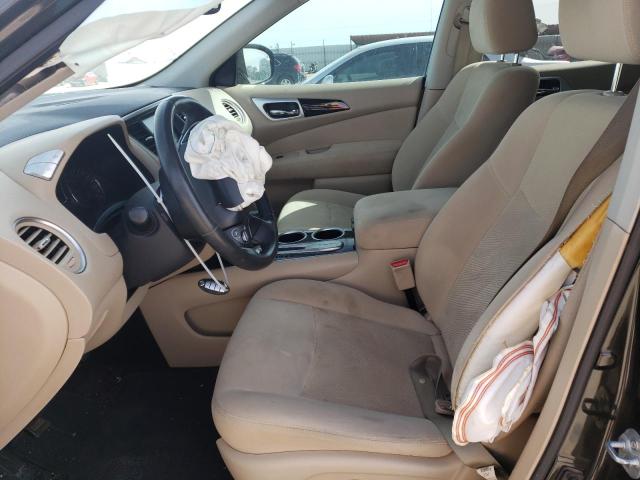 5N1AR2MN6GC655781 - 2016 NISSAN PATHFINDER S BLACK photo 7