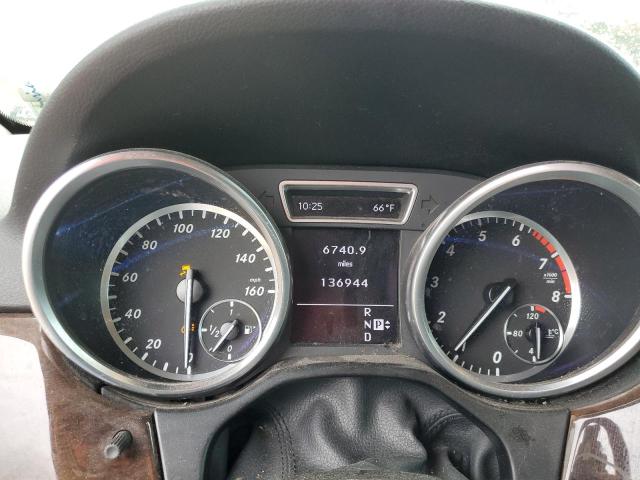 4JGDA5HB2CA035165 - 2012 MERCEDES-BENZ ML 350 4MATIC SILVER photo 9