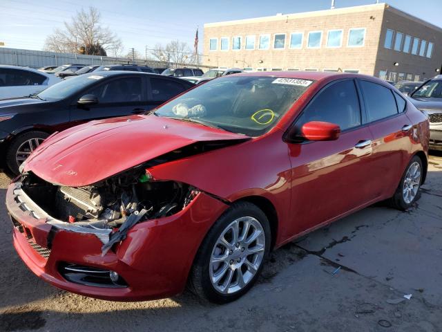 1C3CDFFA4GD821422 - 2016 DODGE DART SXT SPORT RED photo 1