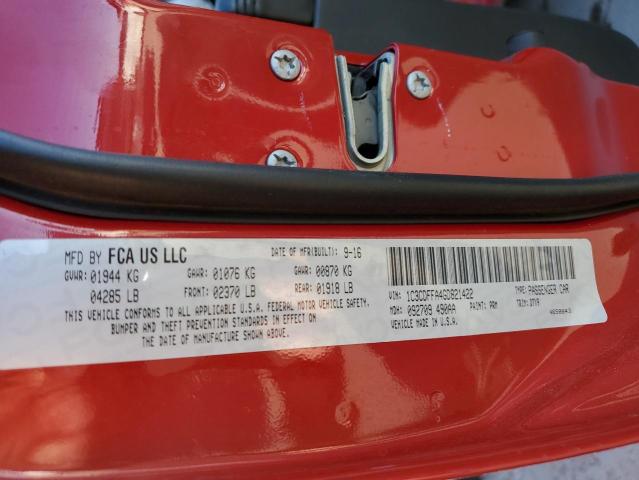 1C3CDFFA4GD821422 - 2016 DODGE DART SXT SPORT RED photo 12