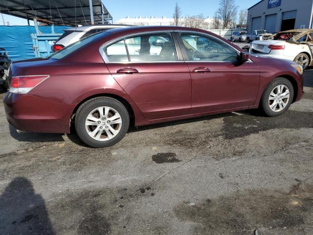 1HGCP2F47AA142194 - 2010 HONDA ACCORD LXP BURGUNDY photo 3