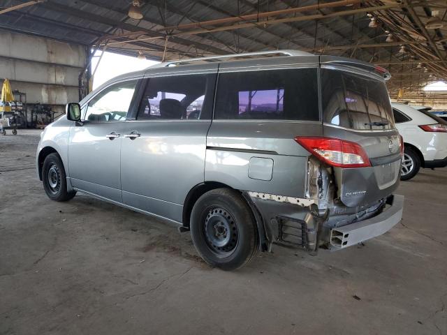 JN8AE2KP9E9104554 - 2014 NISSAN QUEST S GRAY photo 2