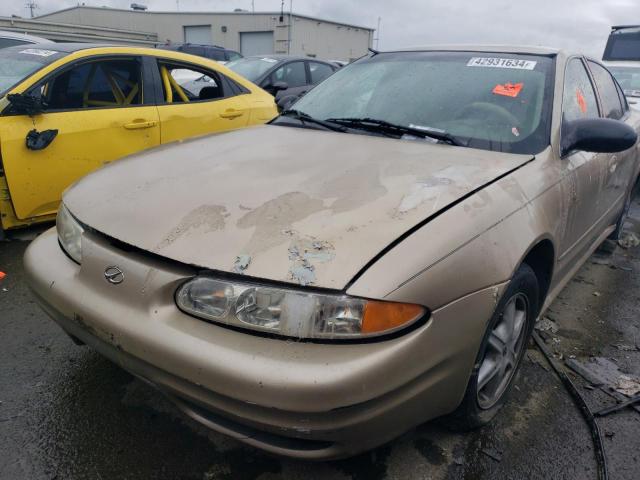 1G3NL52E23C237577 - 2003 OLDSMOBILE ALERO GL GOLD photo 1