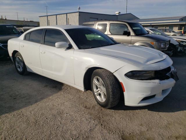 2C3CDXBG1KH664671 - 2019 DODGE CHARGER SXT WHITE photo 4