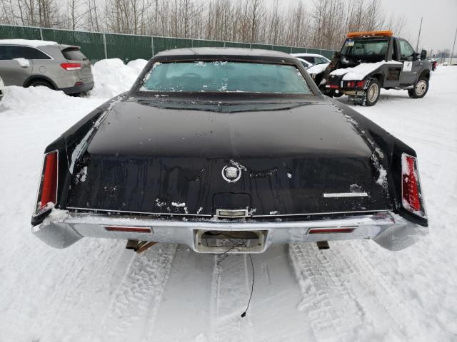 H9258328 - 1969 CADILLAC ELDORADO BLACK photo 6