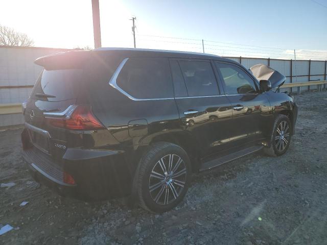 JTJDY7AX4M4334249 - 2021 LEXUS LX 570 BLACK photo 3