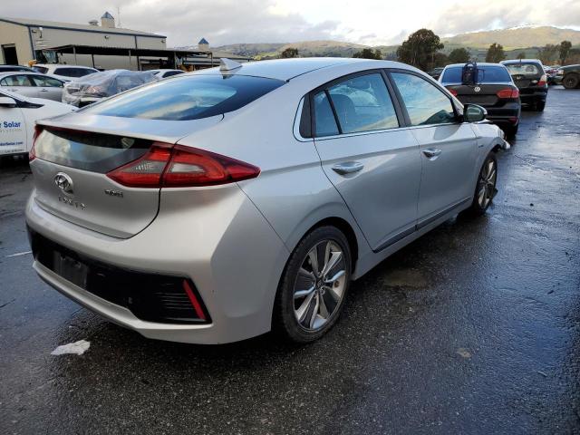 KMHC85LC1KU132541 - 2019 HYUNDAI IONIQ LIMITED SILVER photo 3