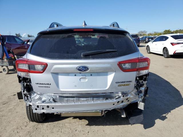 JF2GTHSC0NH273218 - 2022 SUBARU CROSSTREK SPORT SILVER photo 6