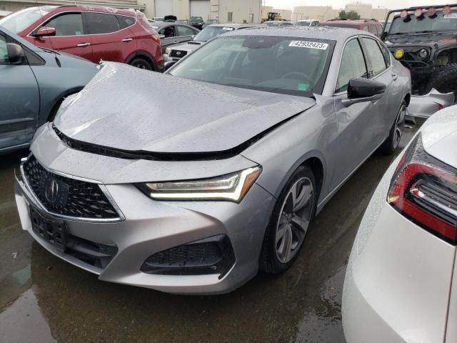 19UUB6F66MA000628 - 2021 ACURA TLX ADVANCE SILVER photo 1