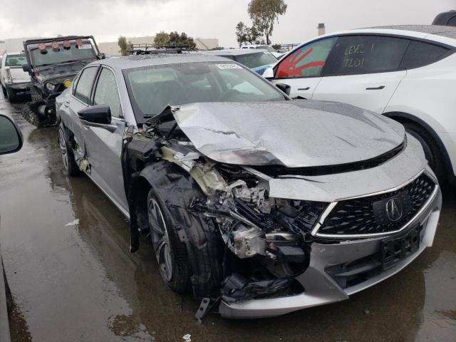 19UUB6F66MA000628 - 2021 ACURA TLX ADVANCE SILVER photo 4