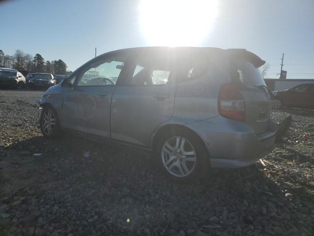 JHMGD38657S034820 - 2007 HONDA FIT S 灰色 照片 2