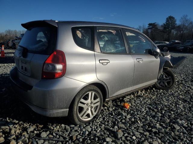 JHMGD38657S034820 - 2007 HONDA FIT S 灰色 照片 3