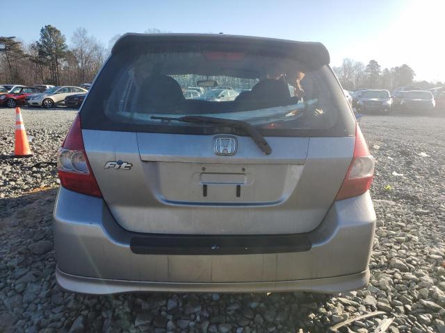 JHMGD38657S034820 - 2007 HONDA FIT S 灰色 照片 6