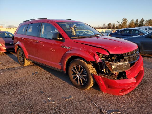 3C4PDCAB8JT444610 - 2018 DODGE JOURNEY SE RED photo 4