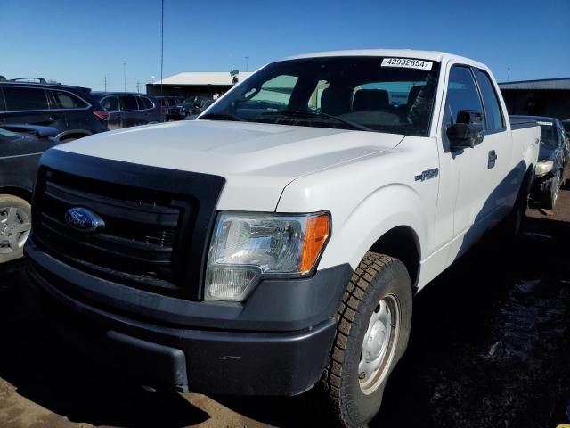 1FTEX1EM8DKF67957 - 2013 FORD F150 SUPER CAB WHITE photo 1