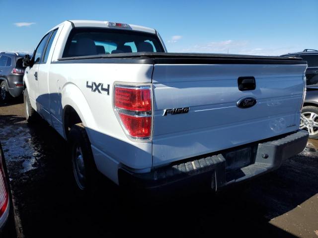 1FTEX1EM8DKF67957 - 2013 FORD F150 SUPER CAB WHITE photo 2