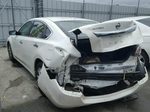 1N4AL3APXFN328309 - 2015 NISSAN ALTIMA 2.5 WHITE photo 3