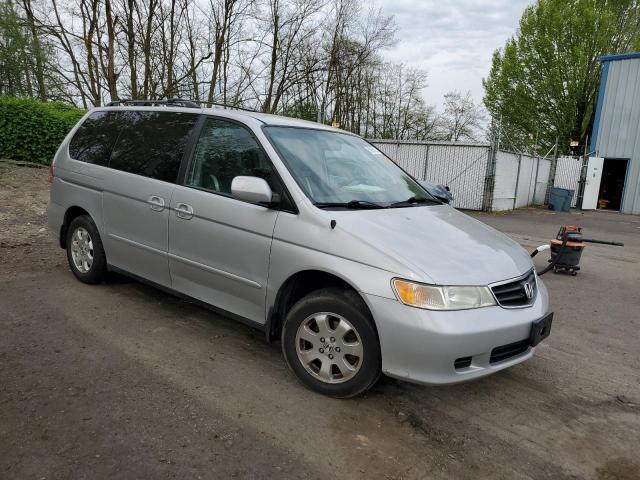 5FNRL18604B096734 - 2004 HONDA ODYSSEY EX GRAY photo 4