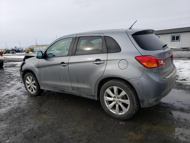 4A4AP3AU4EE003943 - 2014 MITSUBISHI OUTLANDER ES GRAY photo 2