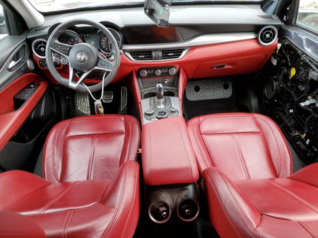 ZASFAKPN4J7B82189 - 2018 ALFA ROMEO STELVIO SPORT Grau Foto 8