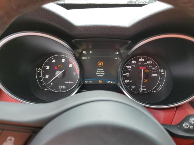 ZASFAKPN4J7B82189 - 2018 ALFA ROMEO STELVIO SPORT Grau Foto 9