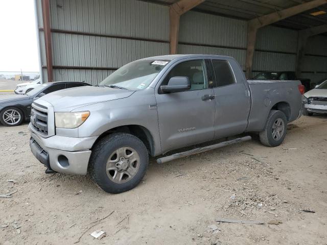 5TFRM5F12AX003578 - 2010 TOYOTA TUNDRA DOUBLE CAB SR5 SILVER photo 1