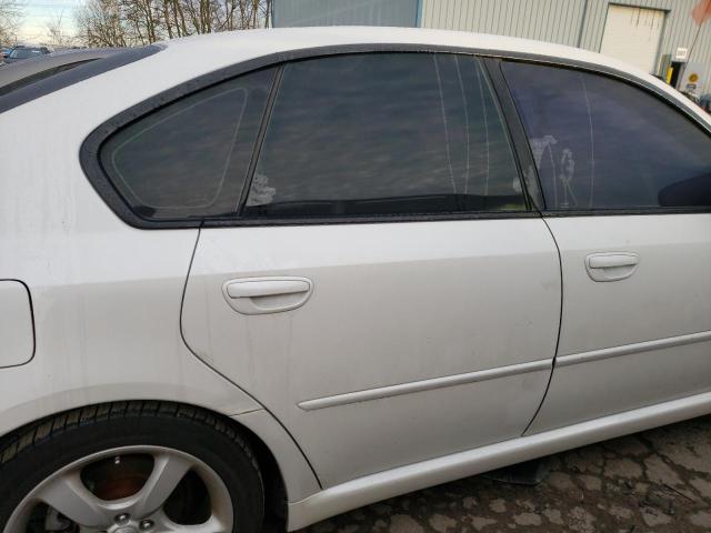 4S3BL626277208659 - 2007 SUBARU LEGACY 2.5I LIMITED WHITE photo 10