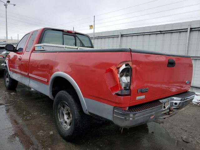 1FTEX18L2VKC46243 - 1997 FORD F150 RED photo 2