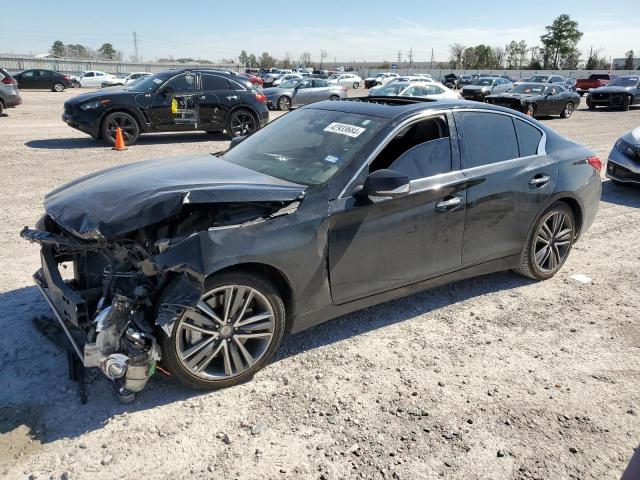 JN1BV7AR2EM700623 - 2014 INFINITI Q50 BASE BLACK photo 1