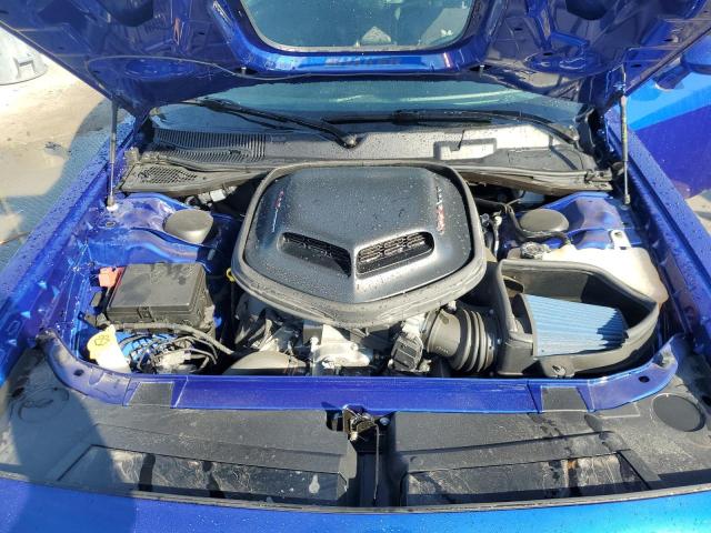 2C3CDZFJ7NH137773 - 2022 DODGE CHALLENGER R/T SCAT PACK BLUE photo 11