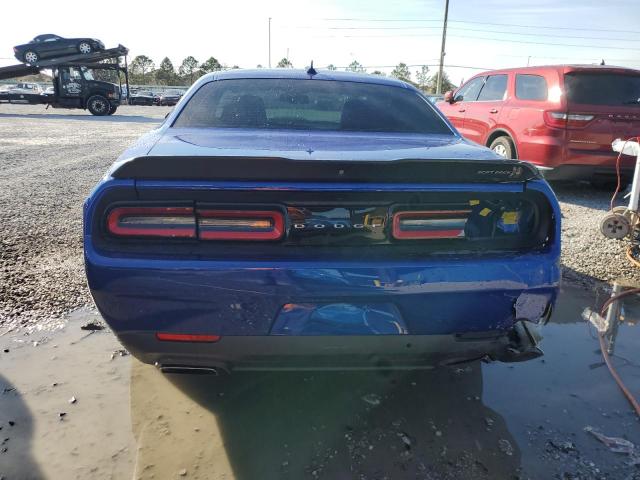2C3CDZFJ7NH137773 - 2022 DODGE CHALLENGER R/T SCAT PACK BLUE photo 6