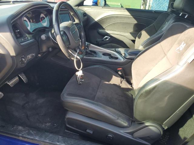 2C3CDZFJ7NH137773 - 2022 DODGE CHALLENGER R/T SCAT PACK BLUE photo 7