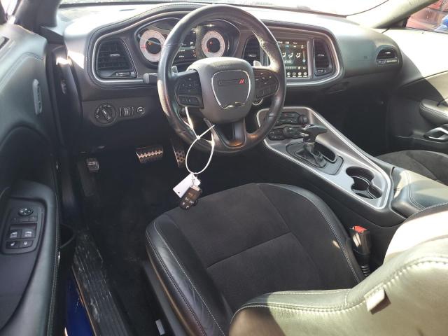 2C3CDZFJ7NH137773 - 2022 DODGE CHALLENGER R/T SCAT PACK BLUE photo 8