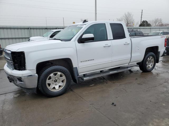 1GCVKREC2FZ173921 - 2015 CHEVROLET SILVERADO K1500 LT WHITE photo 1