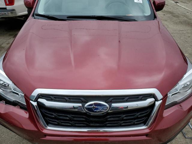 JF2SJAECXJH588766 - 2018 SUBARU FORESTER 2.5I PREMIUM წითელი ფოტო 12