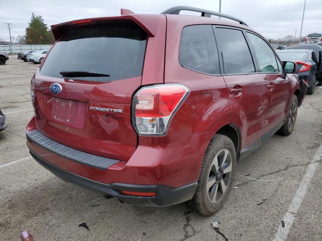 JF2SJAECXJH588766 - 2018 SUBARU FORESTER 2.5I PREMIUM RED photo 3